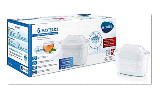 BRITA, Cartouche Filtrante pour Carafe, MAXTRA+ Haute Performance (Nouvelle Formule) - Pack 6