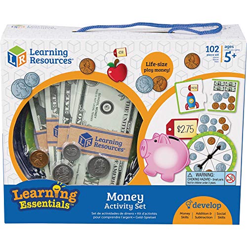 Book Cover Learning Resources LER3219 Money Activity Set, Multicolor