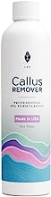 Book Cover 8oz Callus Remover gel for feet for a professional pedicure. Better results than, foot file, pumice stone, foot scrubber, foot buckets & callus shaver. Rid ugly callouses from feet in minutes