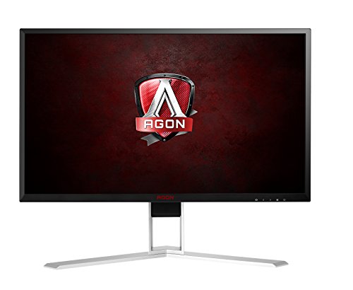AOC AGON Gaming Monitor 24" (AG241QX), QHD 1440P, G-Sync Compatible + Adaptive-Sync, 144Hz, 1ms, Quickswitch Keypad, Vesa