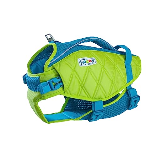 Outward Hound Standley Sport Green Performance Dog Life Jacket, Large
