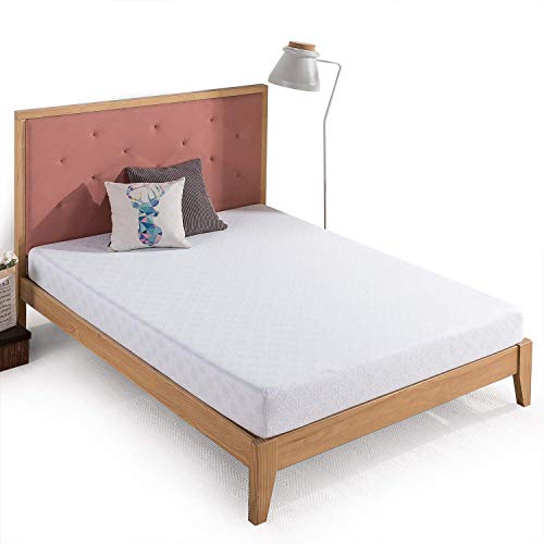 Zinus 6 Inch Gel-Infused Green Tea Memory Foam Mattress / Cooling Gel Foam / Pressure Relieving / CertiPUR-US Certified / Bed-in-a-Box, Twin