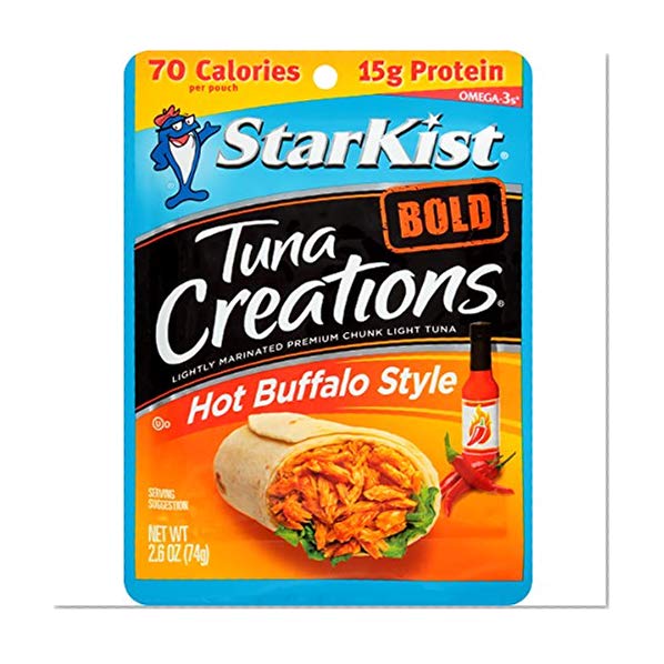 Book Cover StarKist Tuna Creations Bold, Hot Buffalo Style, 2.6 Ounce (Pack of 12)