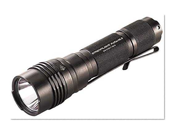 Streamlight 88065 Pro Tac HL-X 1,000 Lumen Professional Tactical Flashlight with High/Low/Strobe"Dual Fuel" use 2x CR123A or 1 x 18650 Rechargeable Li-ion Batteries and Holster - 1000 Lumens