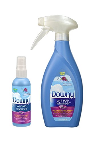Downy Wrinkle Releaser Plus 16.9 fl oz with Travel Size Spray 3 fl oz - Combo Pack