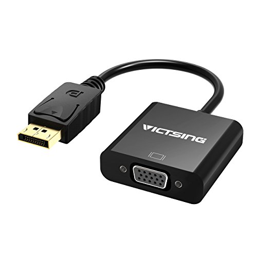 Book Cover VicTsing DisplayPort (DP) to VGA Adapter Gold-Plated Converter for PC Laptop
