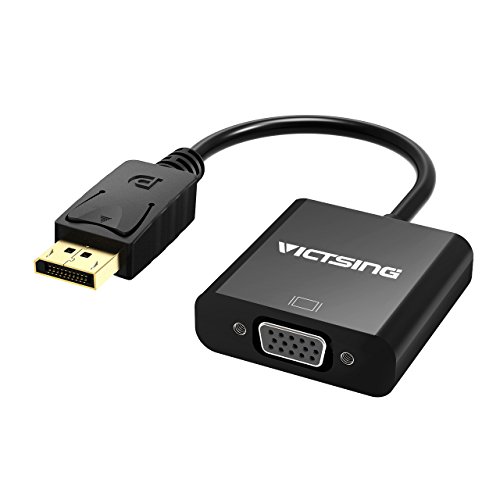 VicTsing DisplayPort (DP) to VGA Adapter Gold-Plated Converter for PC Laptop