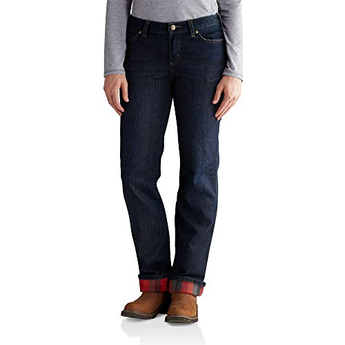Carhartt Women's Original Fit Blaine Flannel Lined Jean