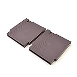 Ninthseason 2PCS NES Cartridge Case Shell for Nintendo NES Games Cartridge with 3 Phillips Head Screws(Grey)