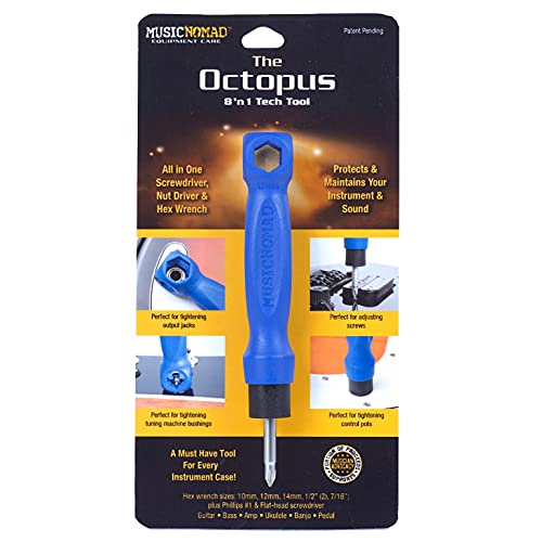 Book Cover MusicNomad The Octopus 8 â€™N 1 Tech Tool (MN227)
