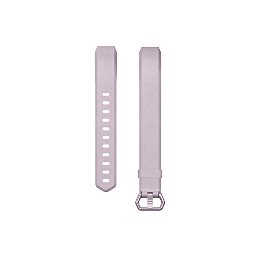 Fitbit Alta HR and Alta Leather Accessory Band, Lavender, Large