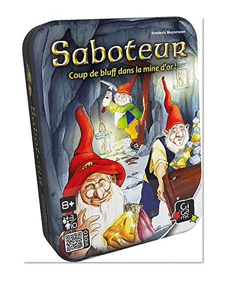 Gigamic - AMSABO - Jeu de Carte - Saboteur