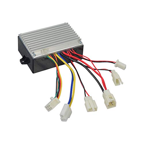 AlveyTech 36 Volt Control Module for Razor SX500 McGrath Dirt Rocket (V1+) - Replacement Speed Bicycle Controller with 6-Wire Throttle Connector for Electric Power Motor, Scooter E-Bike Quad Mod Parts