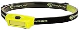 Streamlight 61700 Bandit 180-Lumen Rechargeable LED Headlamp with USB Cord, Hat Clip & Elastic Headstrap, White LED, Yellow