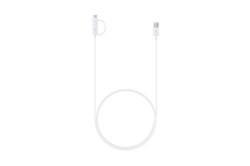 Samsung Micro-USB to USB-C Gender Adapter, White (EP-DG930DWEGUJ)