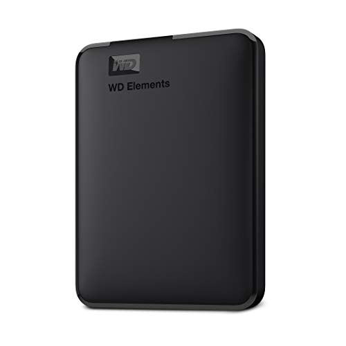 Book Cover WD 2TB Elements Portable External Hard Drive HDD, USB 3.0, Compatible with PC, Mac, PS4 & Xbox - WDBU6Y0020BBK-WESN