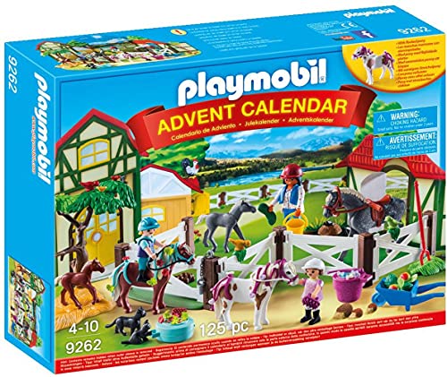 Book Cover Playmobil 9262 Advent Calendar - Horse Farm, Multicolor