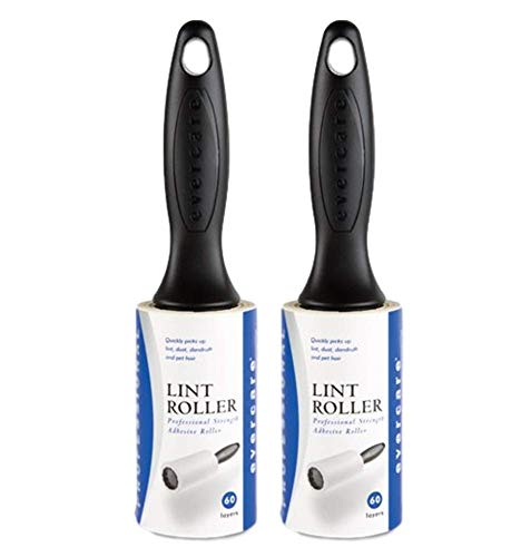 Evercare Professional Lint Pic-Up Roller, Dry Cleaner Grade, 60 Layers (Pack of 2)