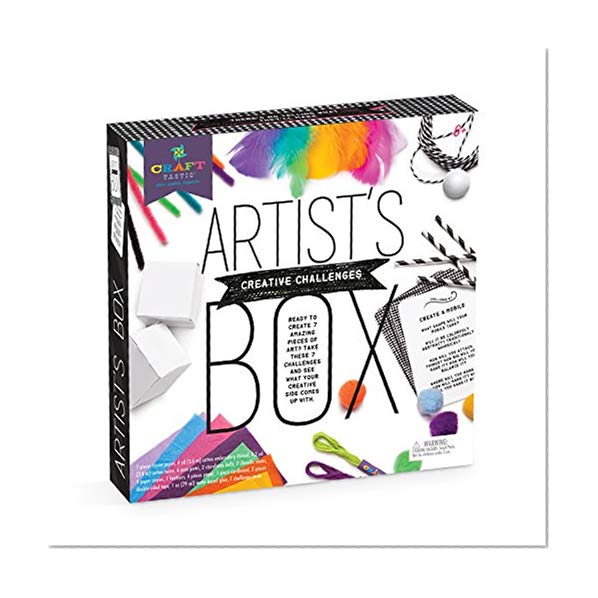 Book Cover Craft-tastic Artist's Box Creative Challenge Craft Kit