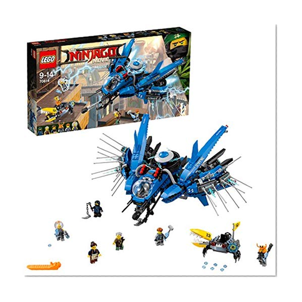 LEGO Ninjago - Le Jet supersonique de Foudre - 70614 - Jeu de Construction