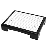 Step Stool - Indoor and Outdoor Platform Stepping Stool with Slip-Resistant Top and 250-Pound Capacity - For Cars, Bed, and More by Bluestone