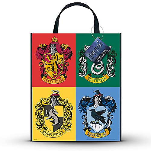 Large Plastic Harry Potter Goodie Bag, 13" x 11"