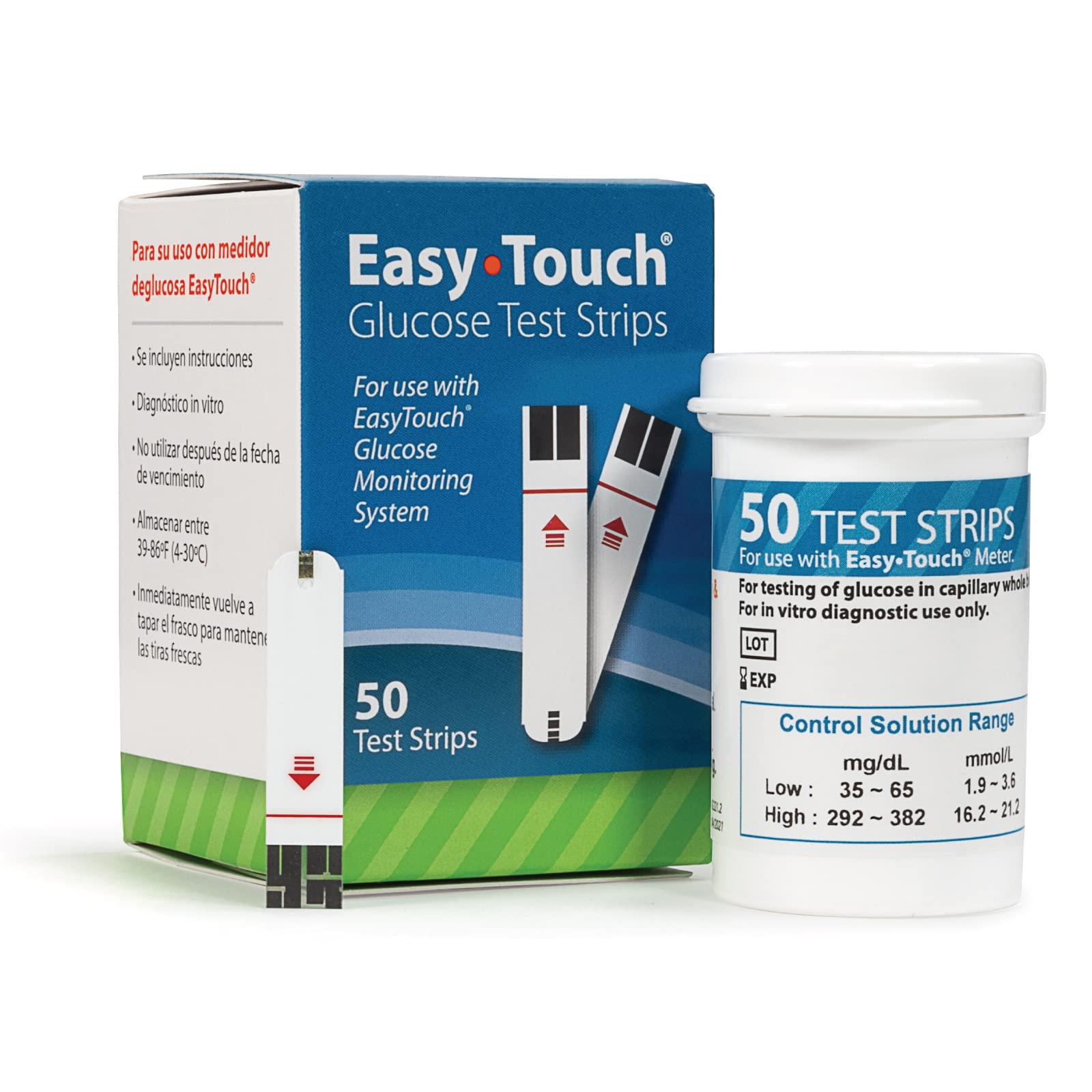 EasyTouch Glucose Test Strips, 150 Ct 150 Strips