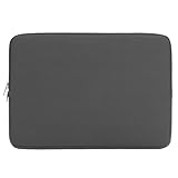 RAINYEAR 14 Inch Laptop Sleeve Case Protective Soft Padded Zipper Cover Carrying Computer Bag Compatible with 14" Notebook Chromebook Tablet Ultrabook (Gray)