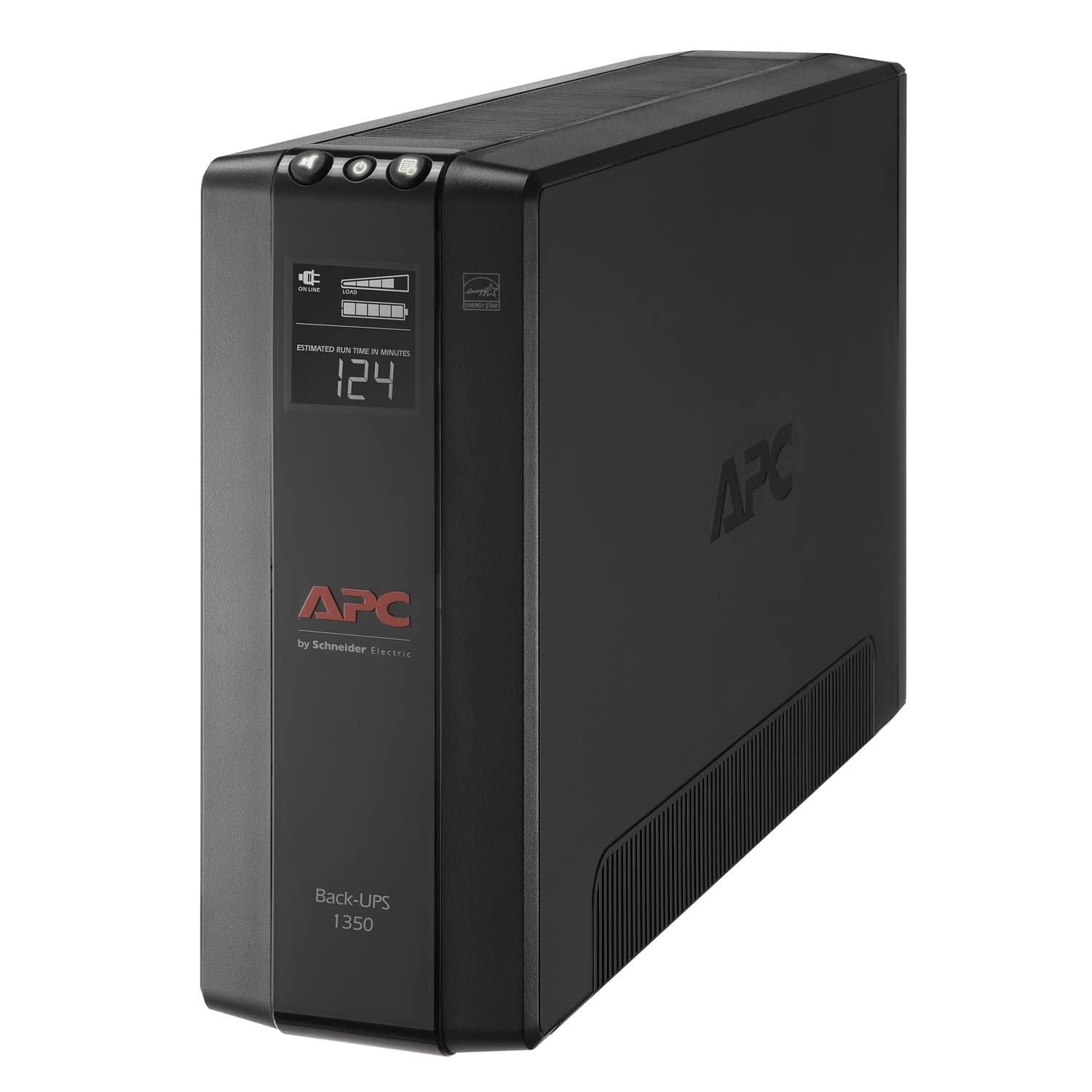 APC UPS 1350VA UPS Battery Backup and Surge Protector, BX1350M Backup Battery Power Supply, AVR, Dataline Protection 1350VA Protector