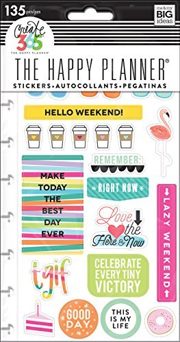 Book Cover me & my BIG ideas PPSP-101 Create 365 The Happy Planner Snap in Sticker Pad, TGIF