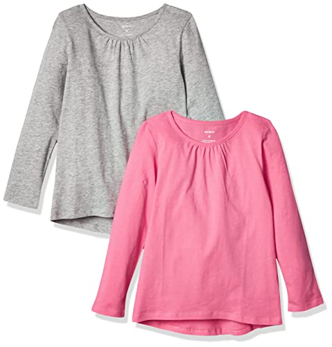 Carter's Girls' 2-Pack Long-Sleeve Tees