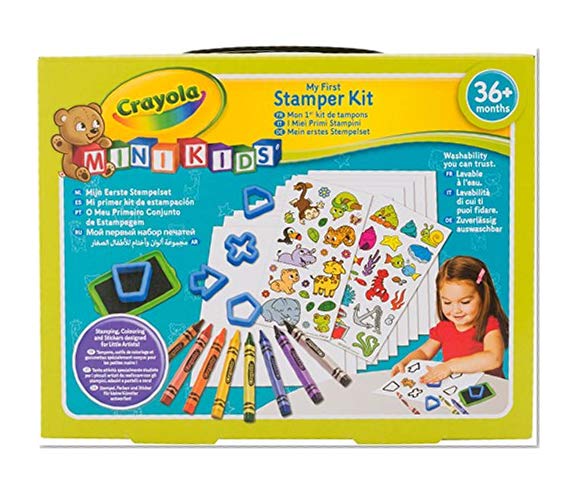Crayola Mini Kids - 81-1359-E-000 - Mon 1Er Kit de Tampons