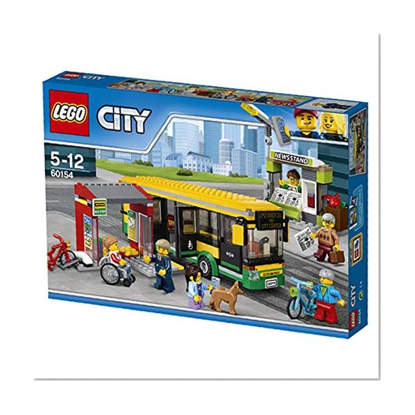 LEGO City - La gare routière - 60154 - Jeu de Construction