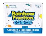 Dominos de fractions Rainbow Fraction de Learning Resources