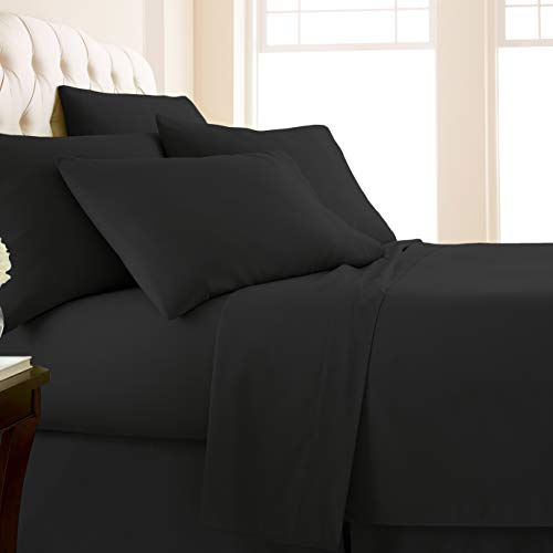 Southshore Fine Living, Inc. Vilano Springs - Premium Collection 6-Piece, 21 Inch Extra-Deep Pocket Sheet Sets, Marsala, King