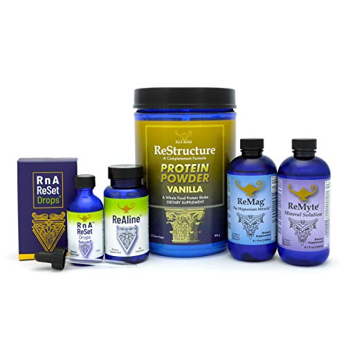 Book Cover Dr. Dean's Total Body Reset Bundle Includes Pico-Ionic ReMag, ReMyte, ReAline, ReStructure, RNA Drops