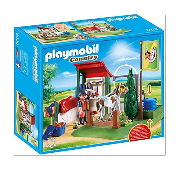 Playmobil Boîte de Lavage pour Chevaux, 6929