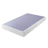 Zinus Metal Box Spring with Wood Slats /7.5 Inch Mattress Foundation/Sturdy Steel Structure/Easy Assembly, Twin