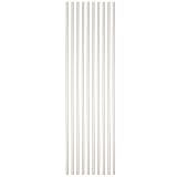 Sammons Preston Reusable Drinking Straws, Long Reusable Straws are Dishwasher Safe, Set of 10 Straws for Wine Bottles, Tall Cups, Smoothies, Large Glasses, & Thick Liquids, 3/16" Wide, Flexible