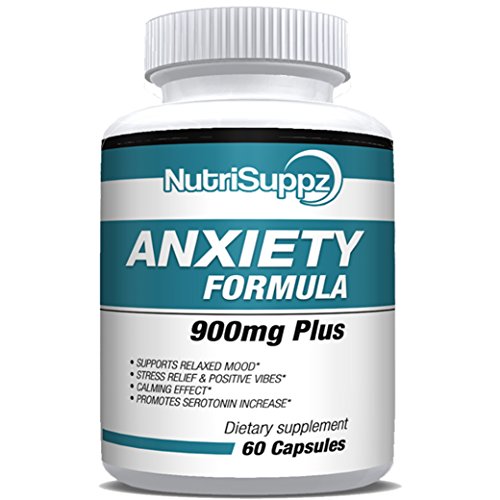 Nutrisuppz Formula 900mg With Gaba, L-Theanine, 5-HTP, Ashwagandha, Chamomile, 60 Caps