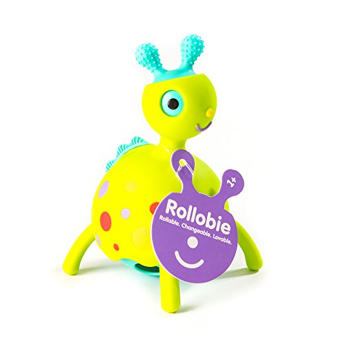 Book Cover Fat Brain Toys Rollobie Baby Toy - Green