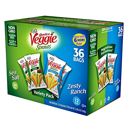 Book Cover Sensible Portions Garden Veggie Straws 1oz Variety (Pack Of 36)