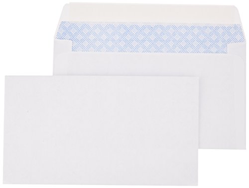 Book Cover AmazonBasics #6 3/4 Security-Tinted Envelopes with Peel & Seal, 300-Pack