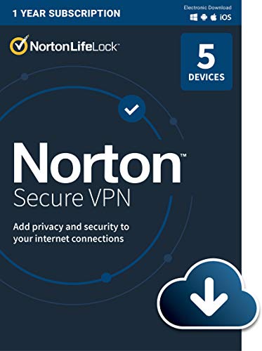 Book Cover Norton Secure VPN 2021 for up to 5 Devices (Download)