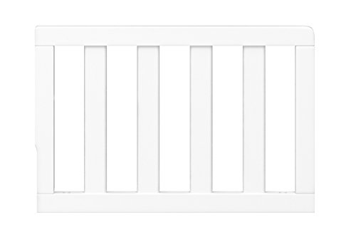 Storkcraft Toddler Guardrail, White Safety Guard Rail for Convertible Crib & Toddler Bed