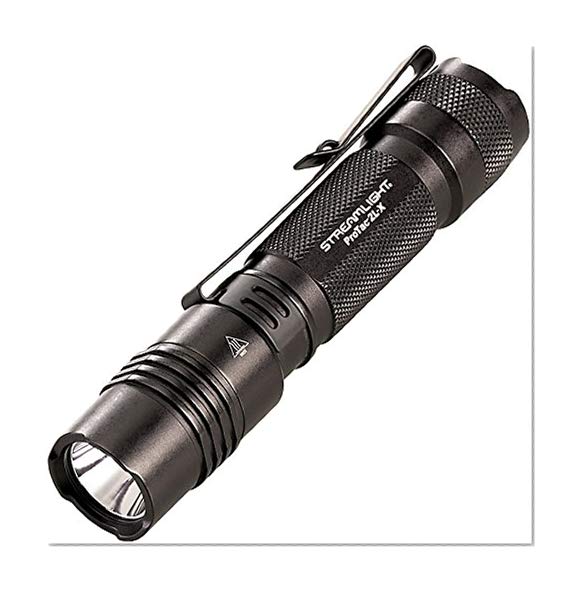 Book Cover Streamlight 88063 ProTac 2L-X 500 Lumen Professional Tactical Flashlight with High/Low/Strobe Dual Fuel use 2x CR123A or 1x 18650 Rechargeable Li-iON Batteries and Holster - 500 Lumens