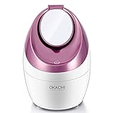 Facial Steamer Nano Ionic Hot Steam For Face Personal Sauna Spa Quality Moisturizing Pores Cleanse Clear Blackheads Acne Impurities Skin Cares Mini Home Humidifier
