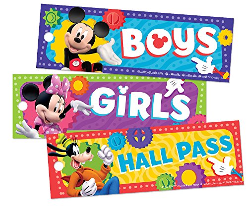 Eureka Classroom Hall Passes -Mickey Mouse Clubhouse