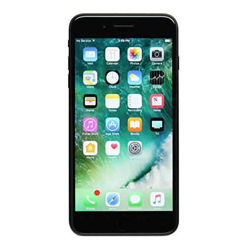 Apple iPhone 7 Plus 128GB Unlocked GSM 4G LTE Quad-Core Smartphone w/ Dual 12MP Camera - Black (Renewed)