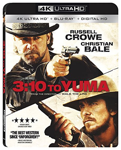 Book Cover 3:10 to Yuma 4K Ultra HD [Blu-ray + Digital HD]